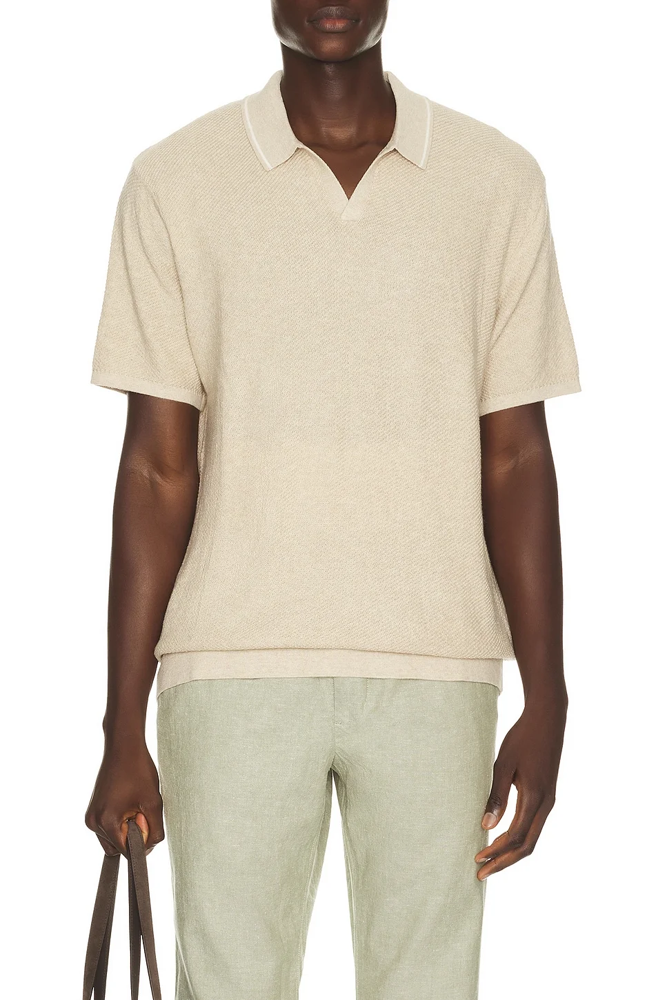 Greyson Knitted Polo - 1
