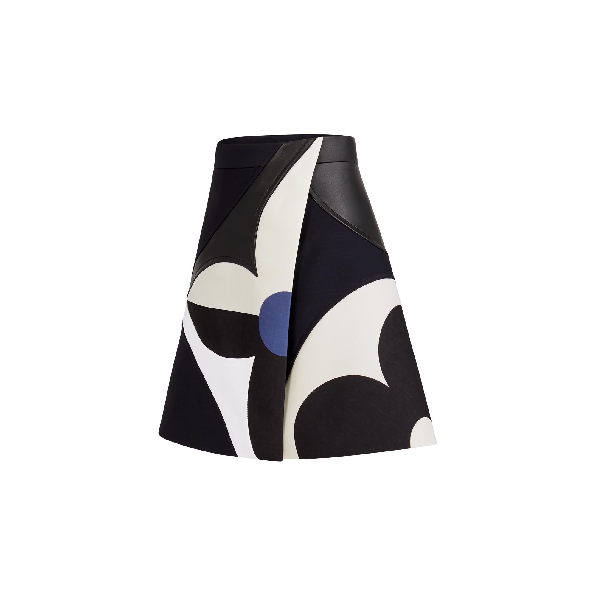 Game On Graphic Game On Motif A-Line Mini Wrap Skirt  - 2