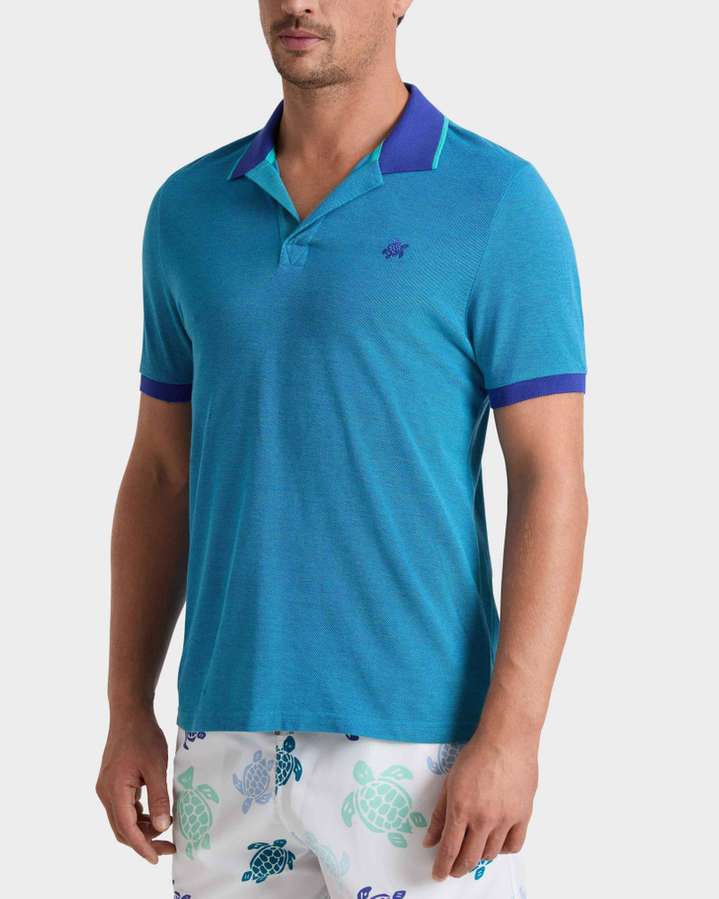 Vilebrequin Men Cotton Polo Solid outlook
