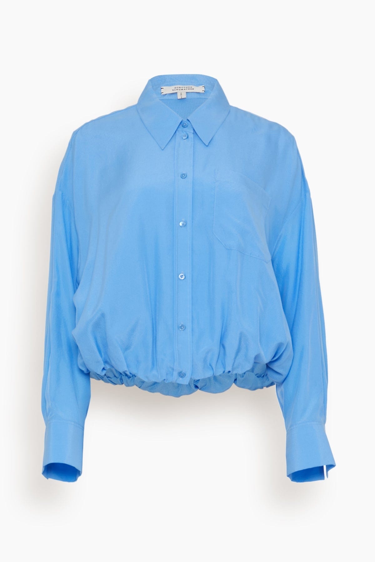 Silky Ease Blouse in Cornflower Blue - 1