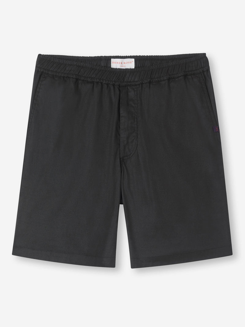 Men's Shorts Harris Lyocell Cotton Black - 1