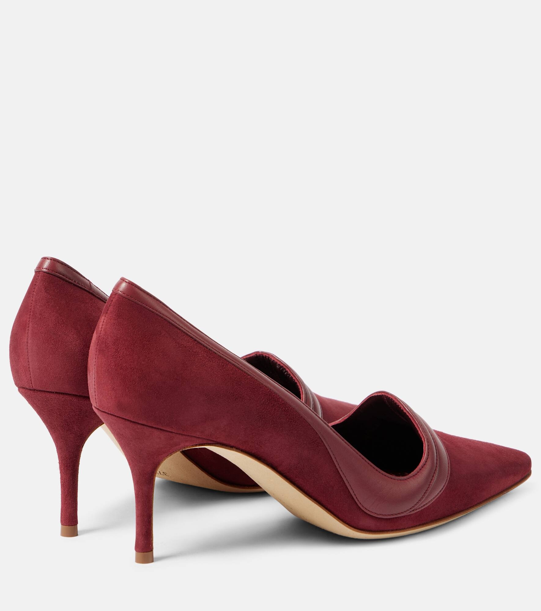 Ajarafa 70 suede and leather pumps - 3