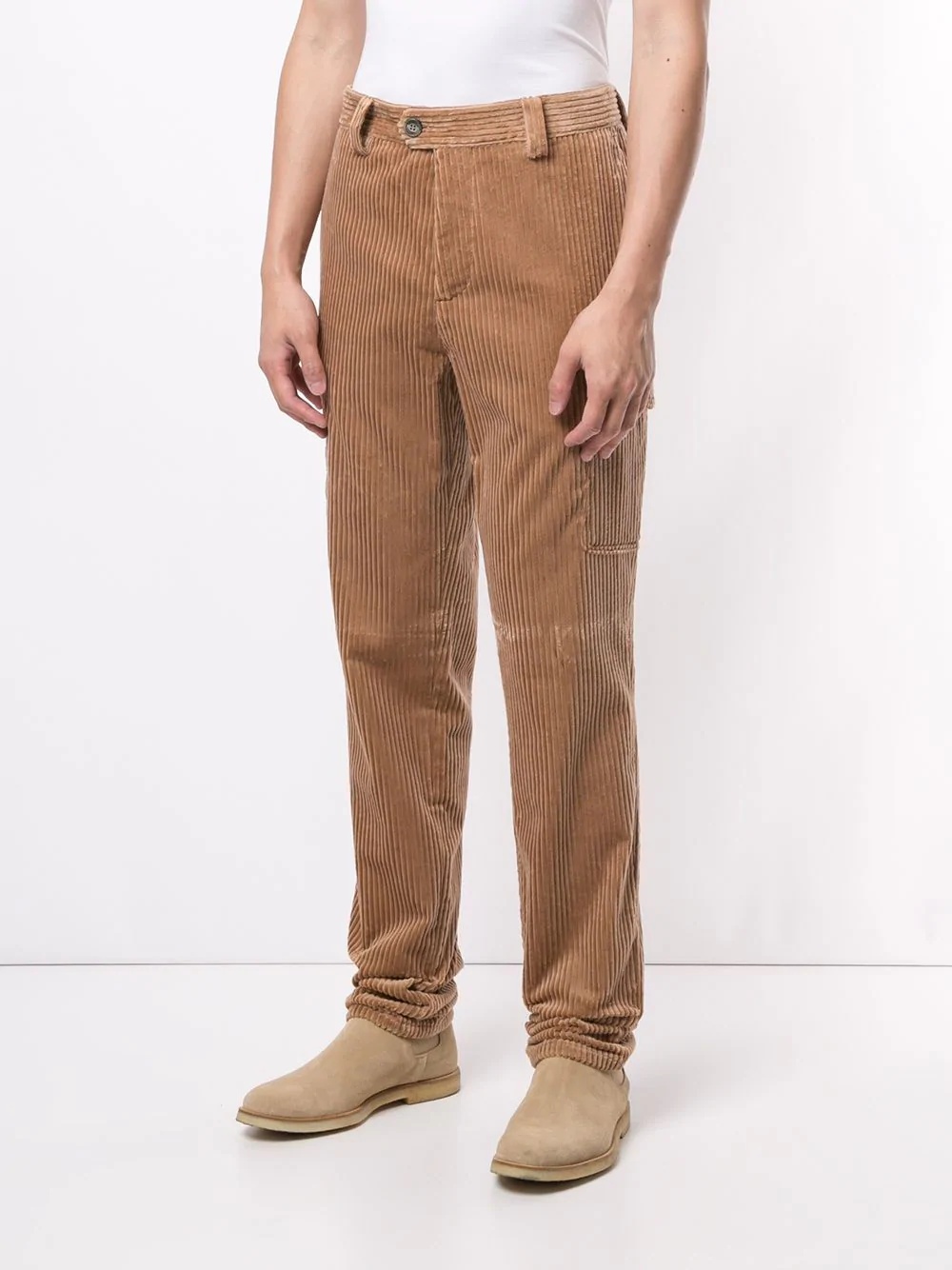 corduroy cargo trousers - 3