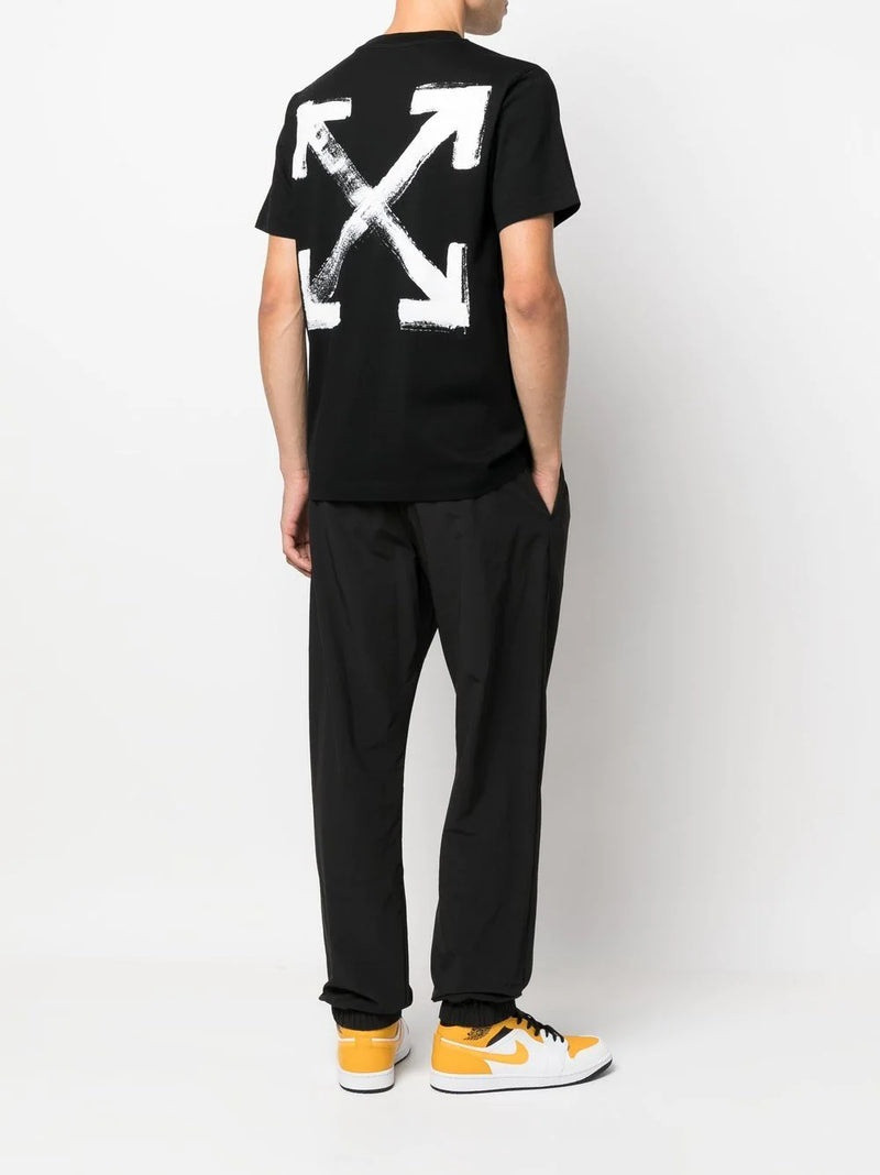 Off-White OFF-WHITE Paint Arrow Slim T-Shirt Black outlook