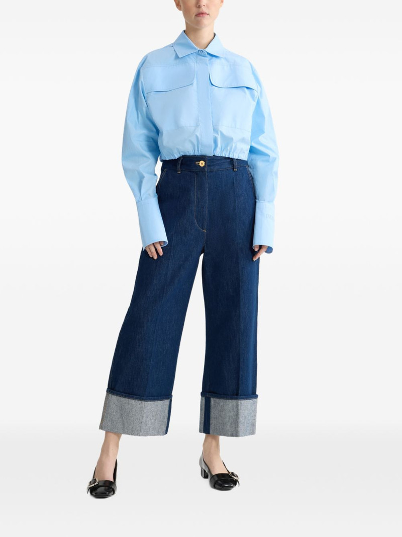 PATOU cropped shirt outlook