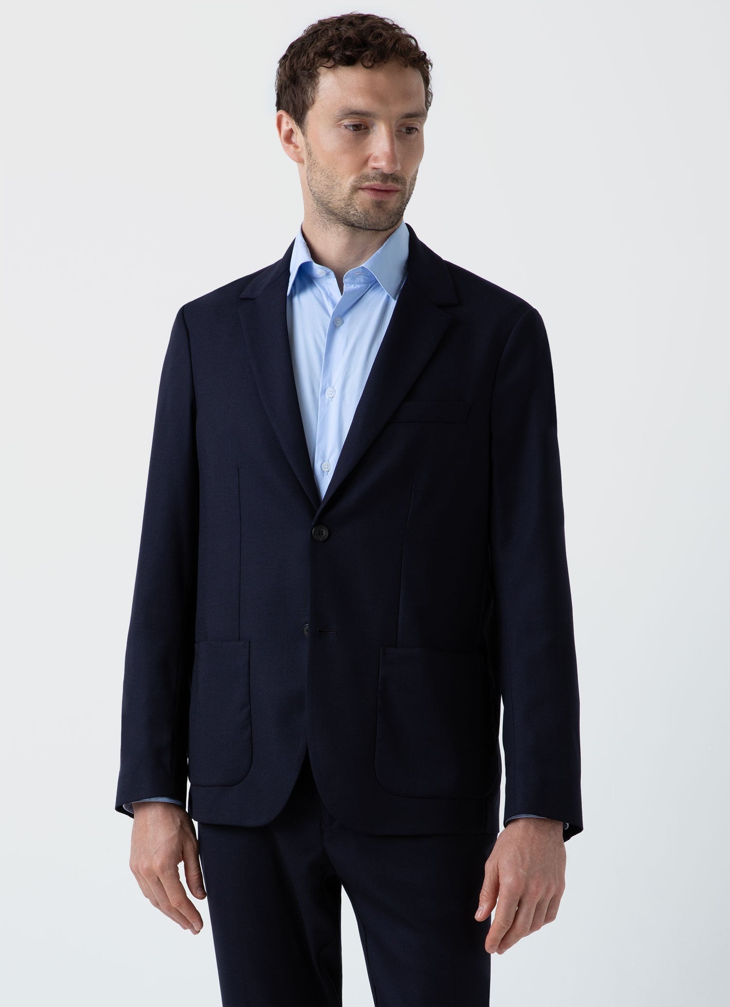 Travel Wool Blazer - 2