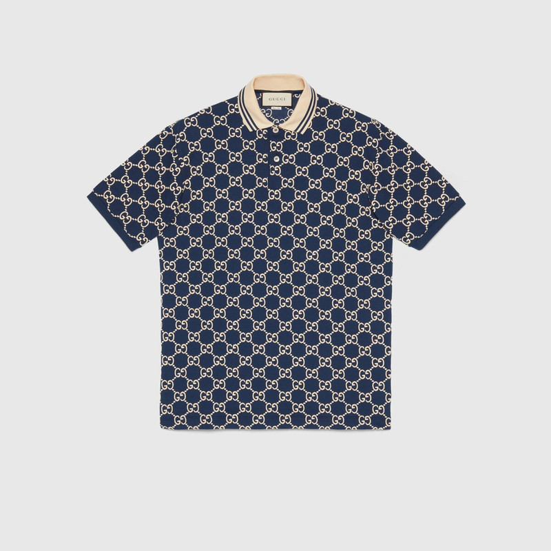 GG stretch cotton polo - 1