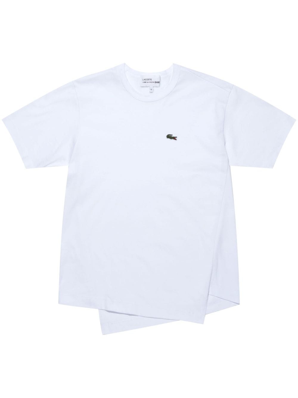 x Lacoste asymmetric T-Shirt - 1