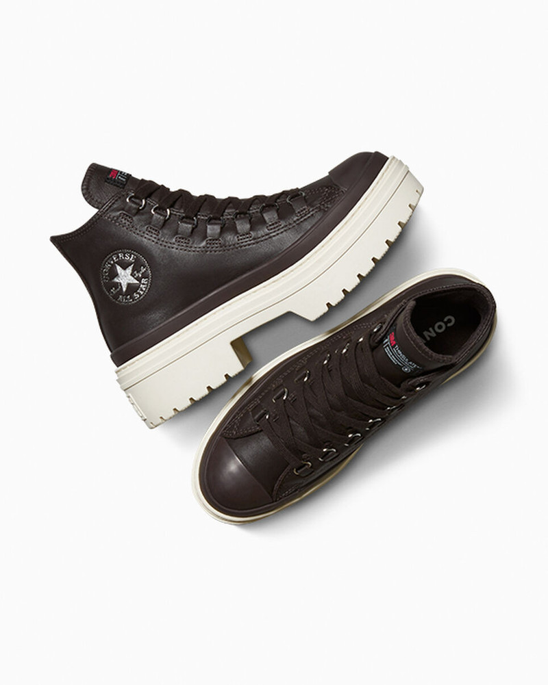 Chuck Taylor All Star Lugged Heel Platform Waterproof Leather 6