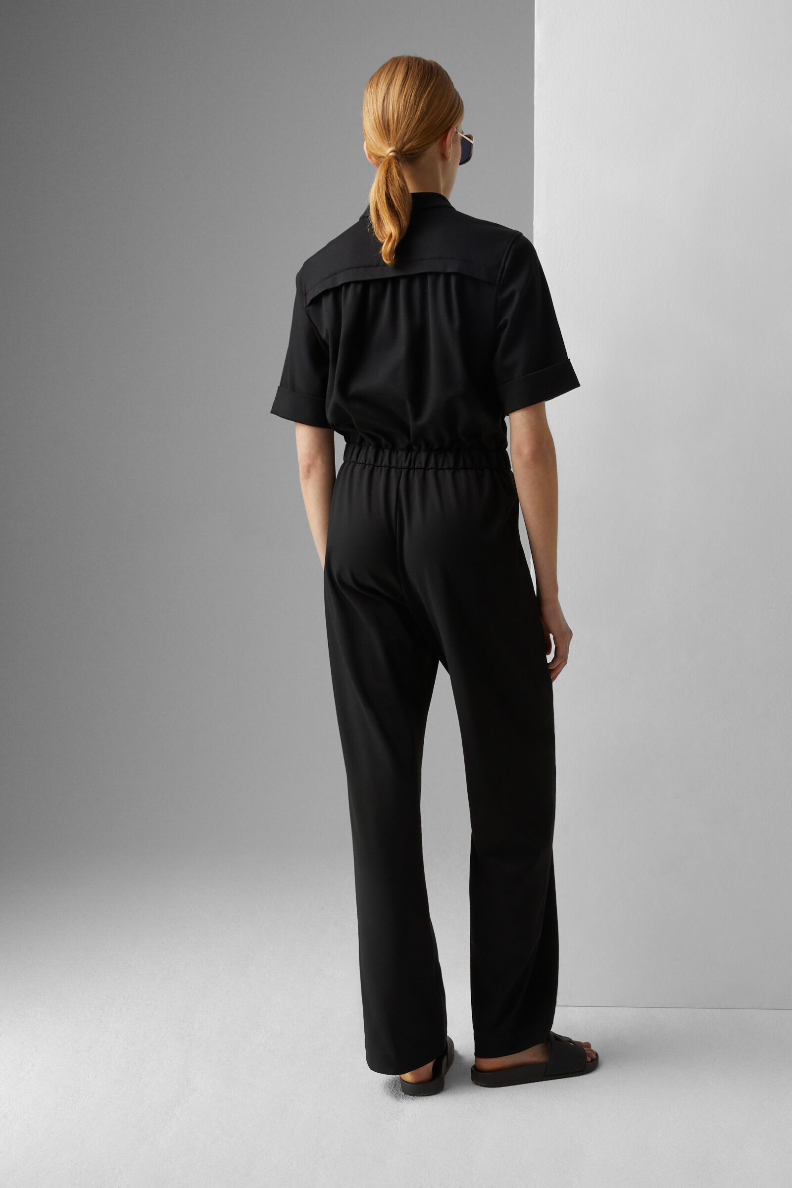 Inika Jumpsuit in Black - 3