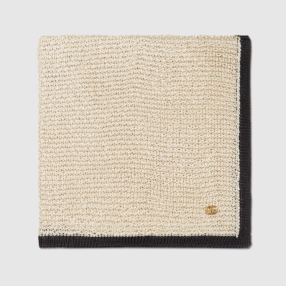 Knitted silk pocket square - 2
