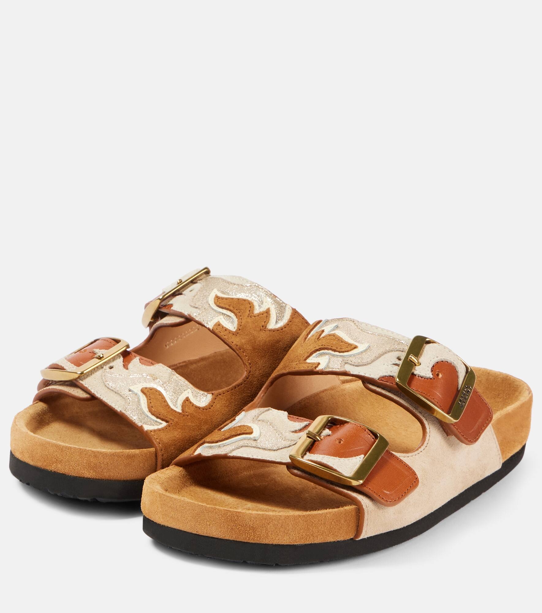 Lelik suede sandals - 4