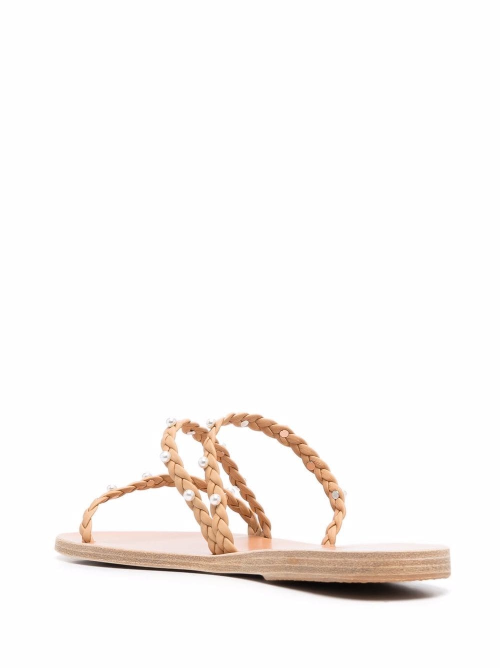 Ekaterini pearl leather sandals - 3