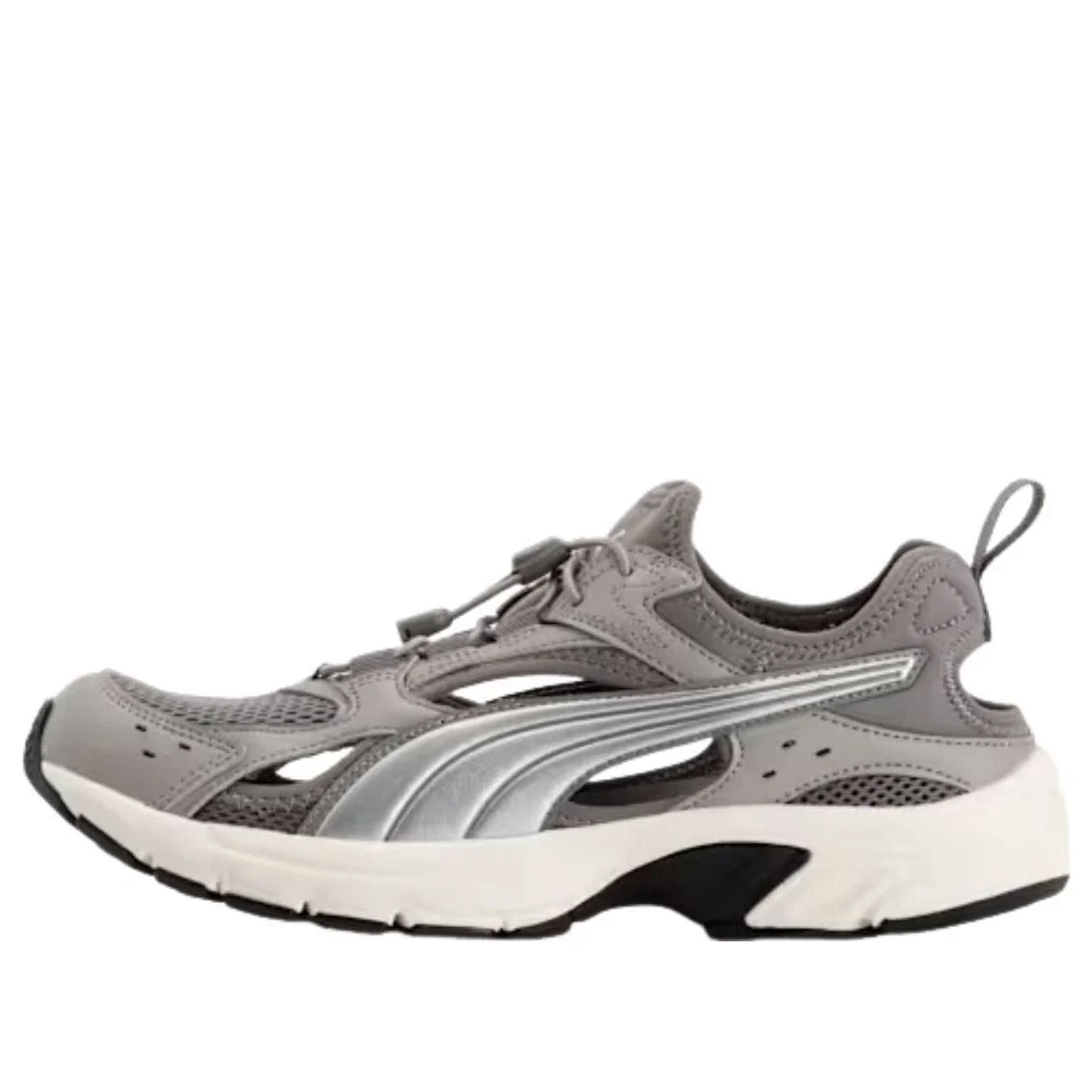 PUMA Milenio Tech LT Sandals 'Stormy Slate Silver Concrete Gray' 409317-03 - 1