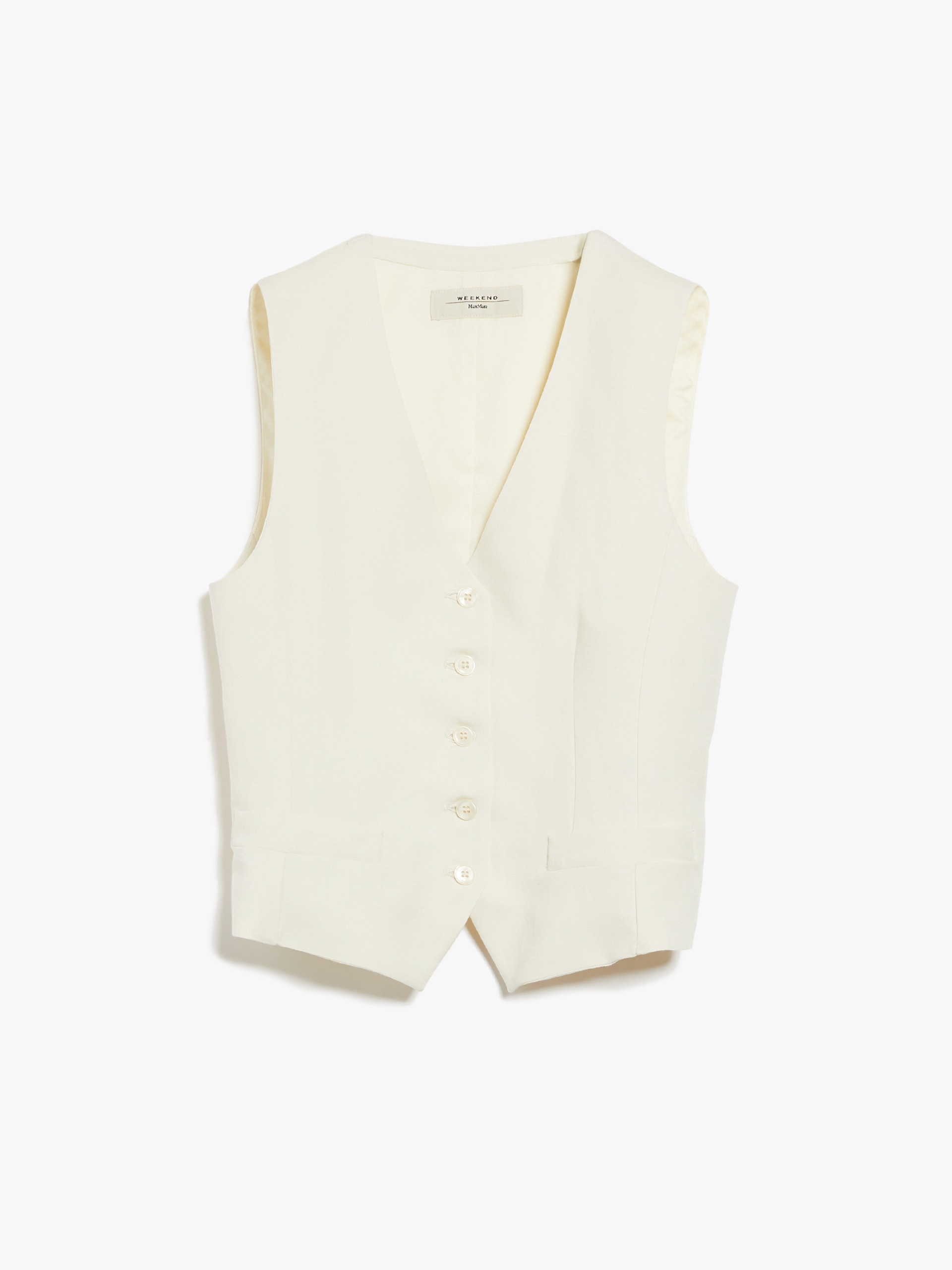 FRESIS Viscose and linen gilet - 1