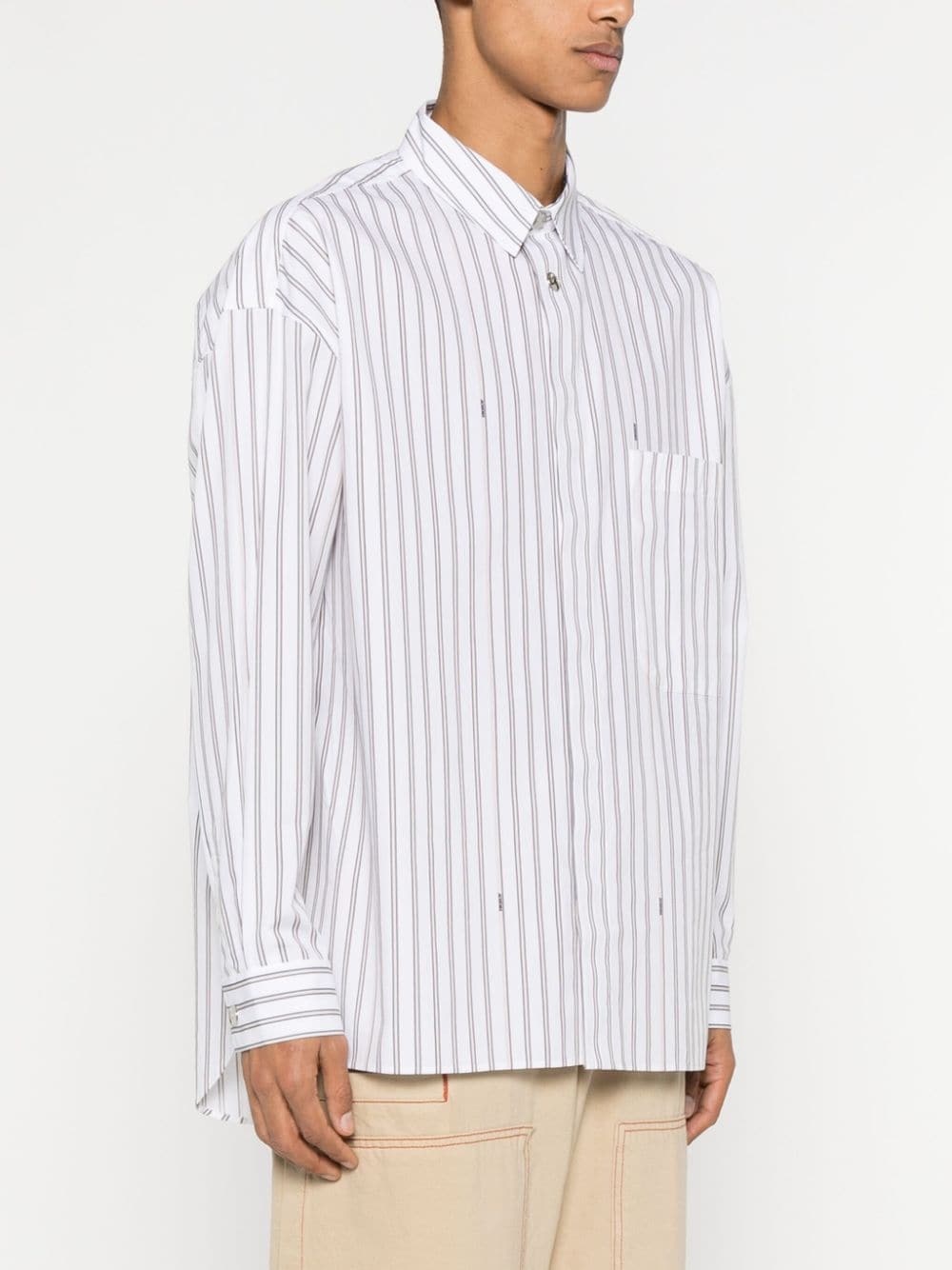 striped cotton shirt - 3