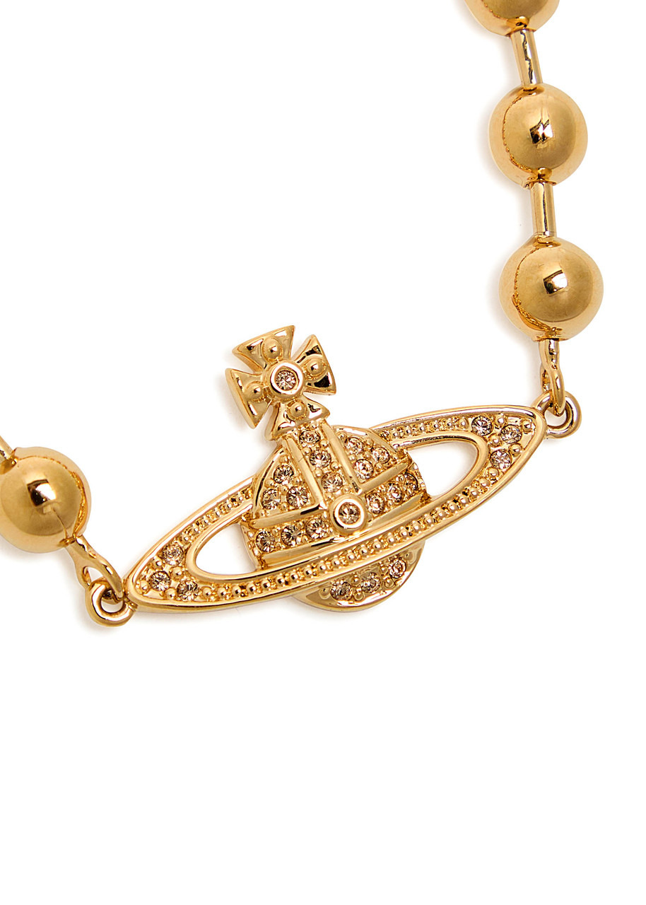 Vivienne Westwood Thames Mini Bas Relief orb Bracelet - 3