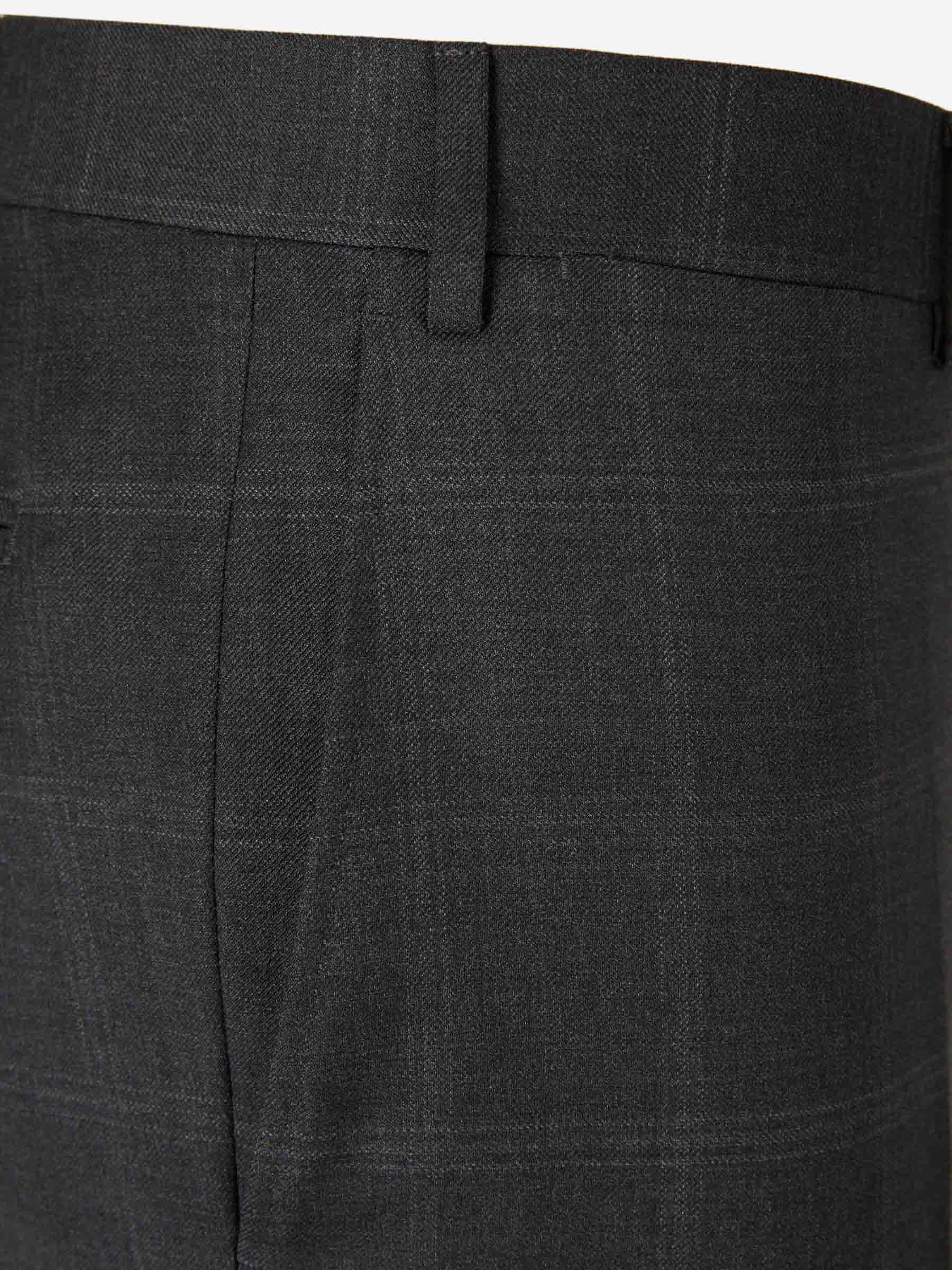 STRAIGHT CHECK SUIT - 7