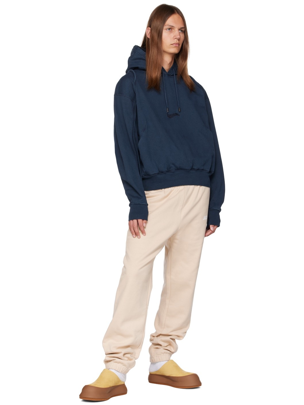 Jacquemus Le Sweatshirt Camargue hoodie - Blue