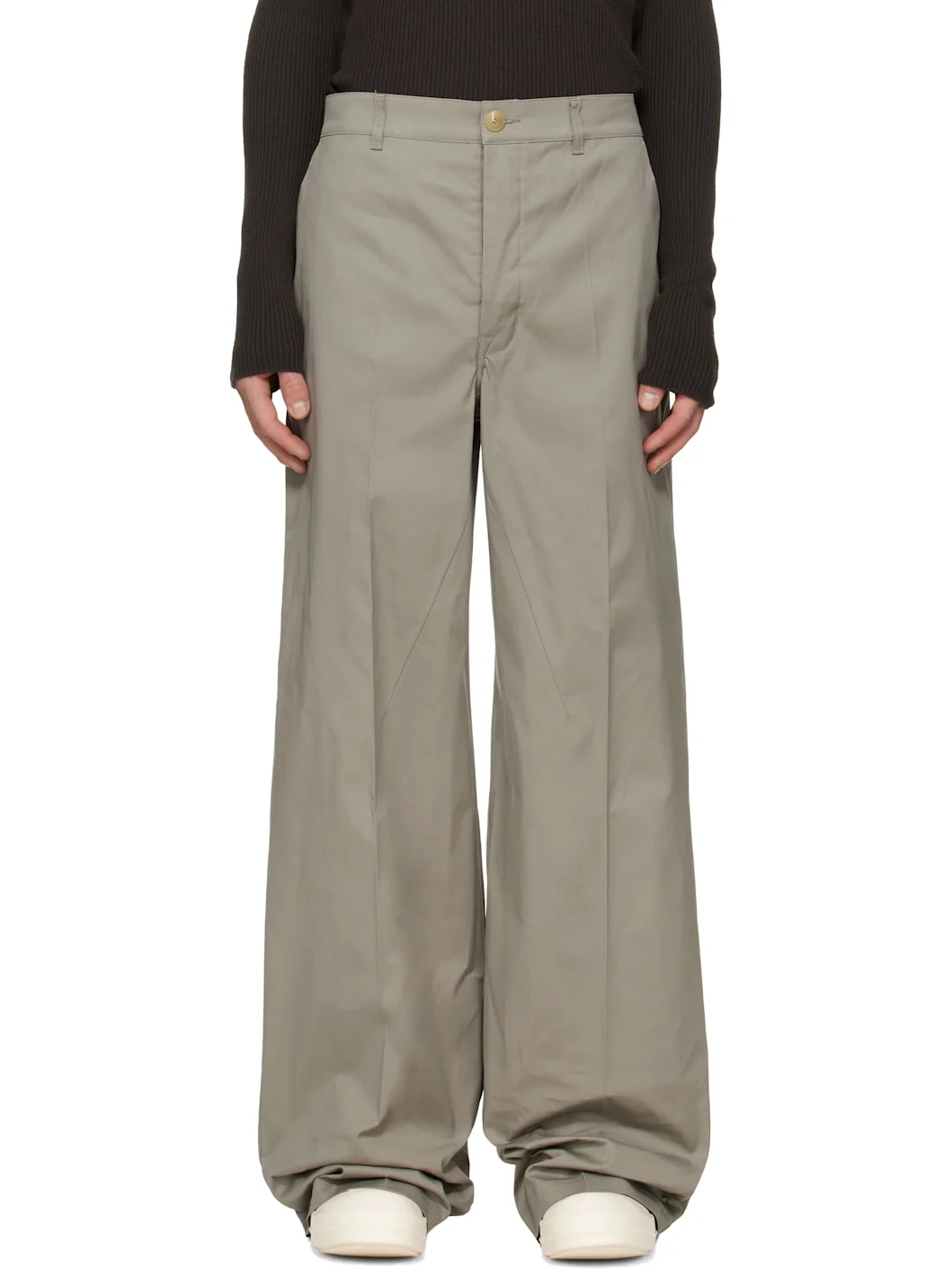 Taupe Tower Work Trousers - 1