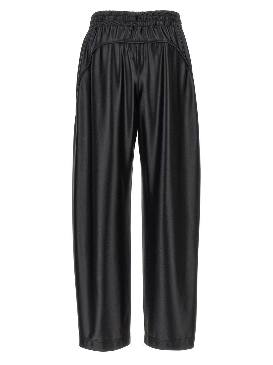 T By Alexander Wang Logo Label Trousers - 2