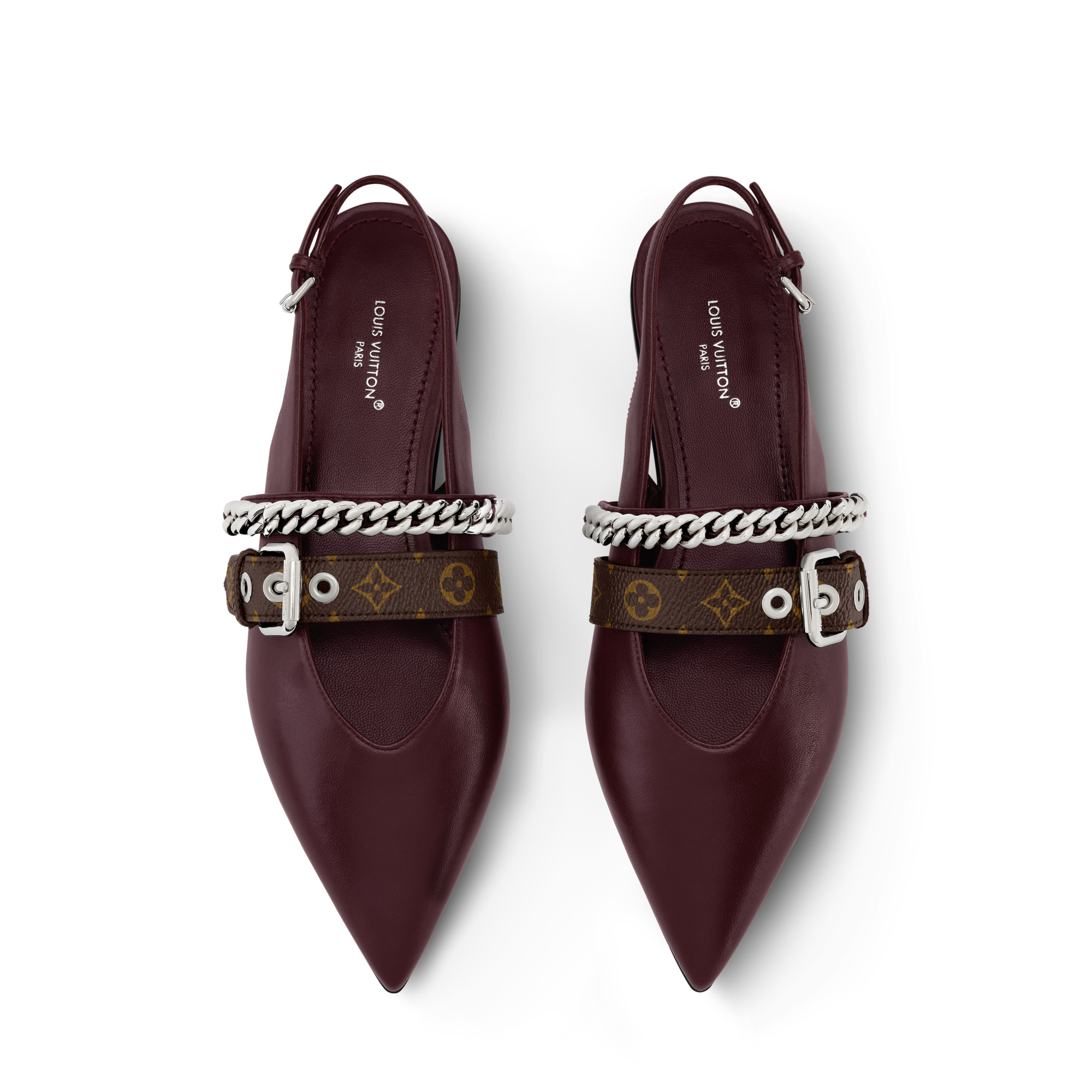 LV Vibe Slingback Flat Ballerina - 3