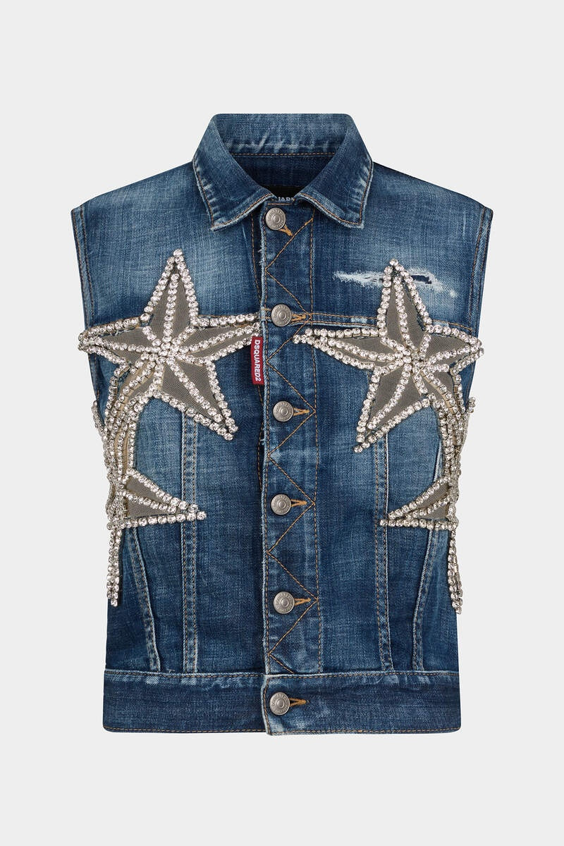 STARRY NIGHT DENIM VEST 1