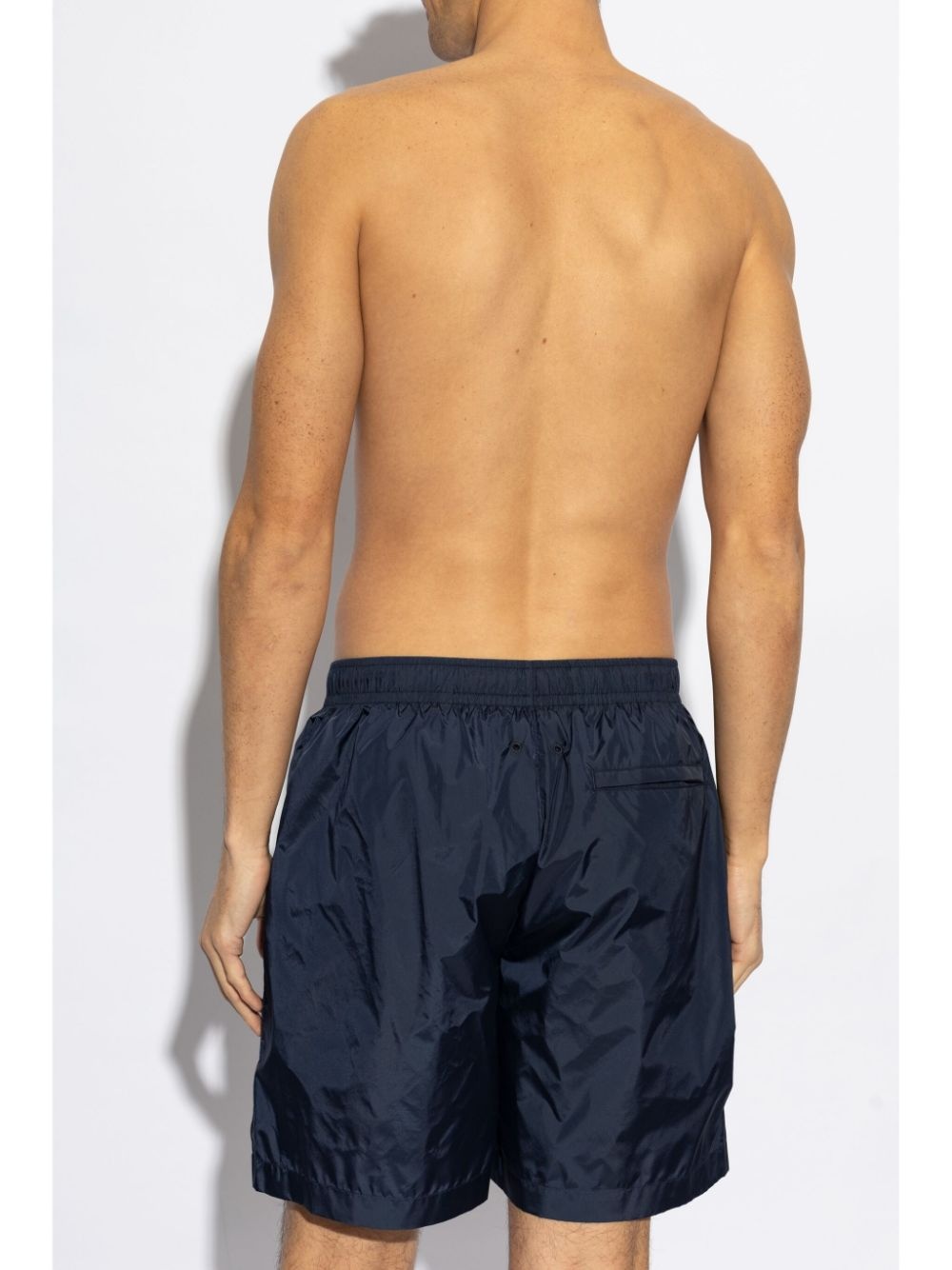 logo-embroidered shorts - 3