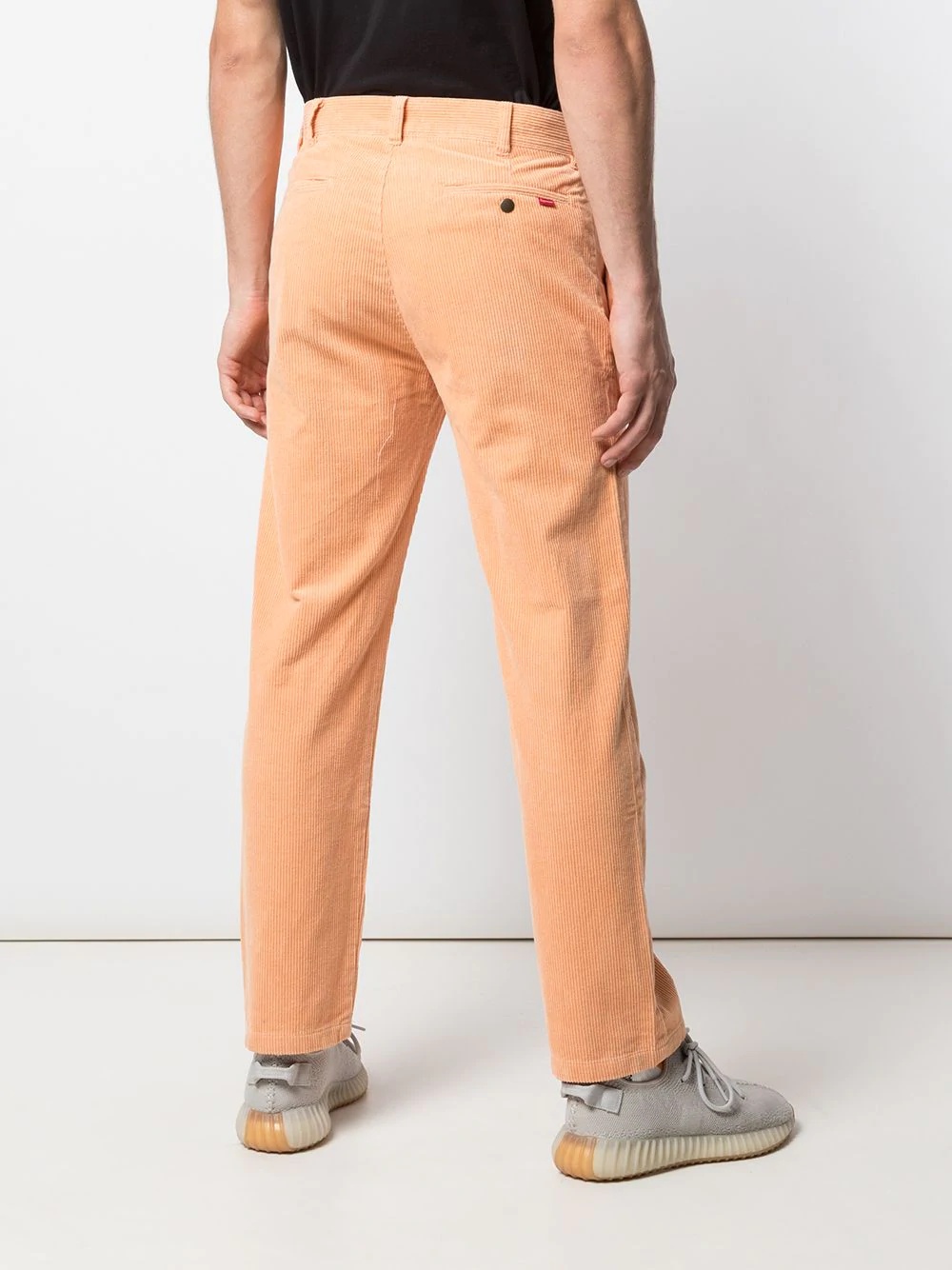 corduroy work trousers - 4