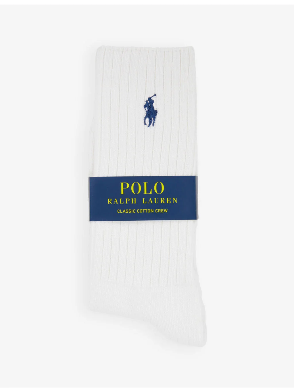 Logo-embroidered cotton socks - 1