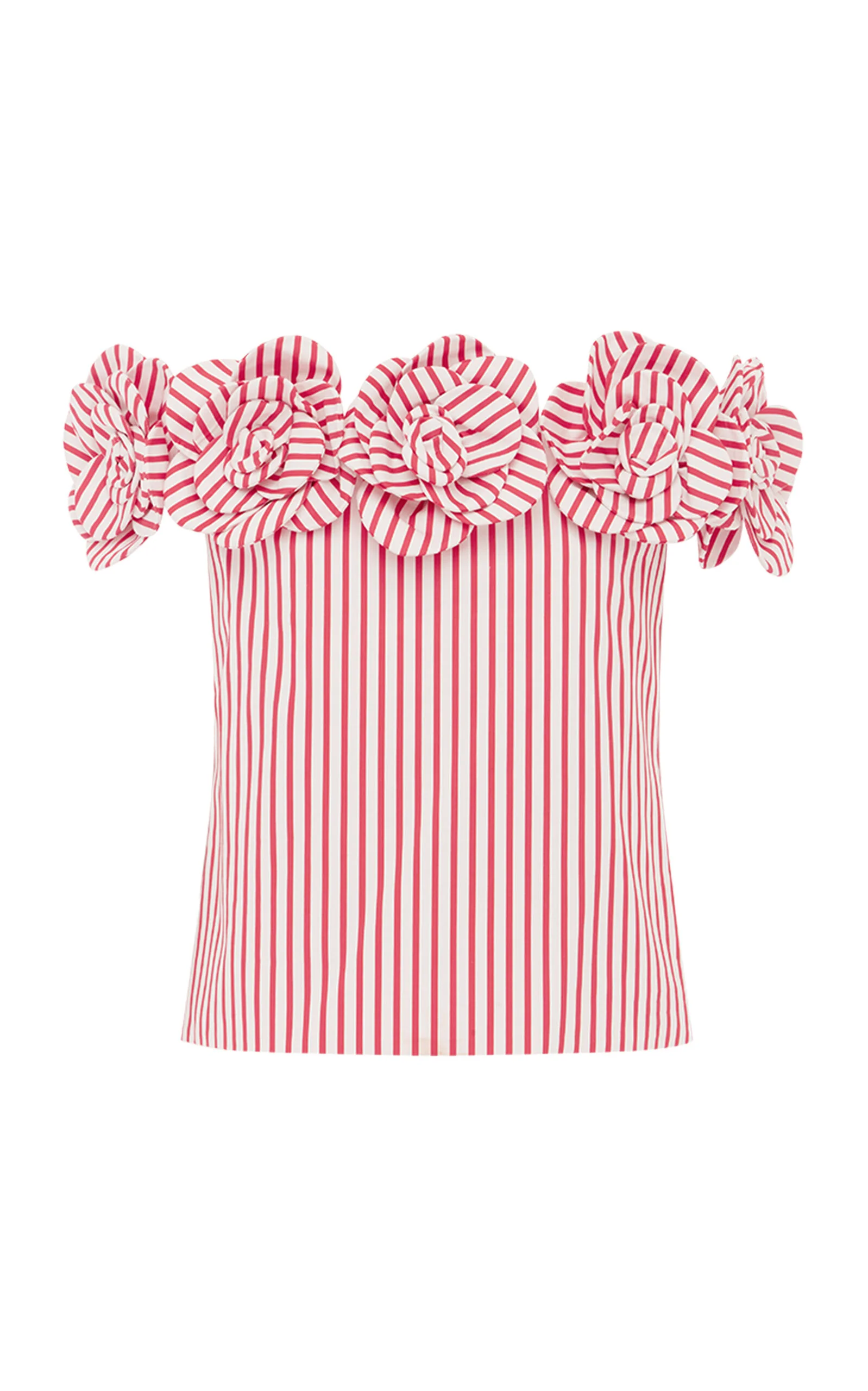 Mckayla Off-The-Shoulder Top red - 1