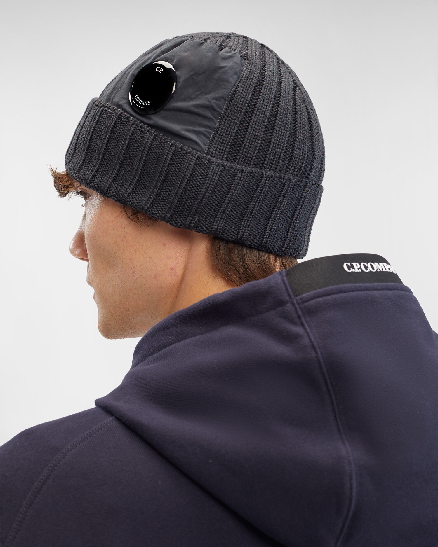 Extra Fine Merino Wool Lens Beanie - 3