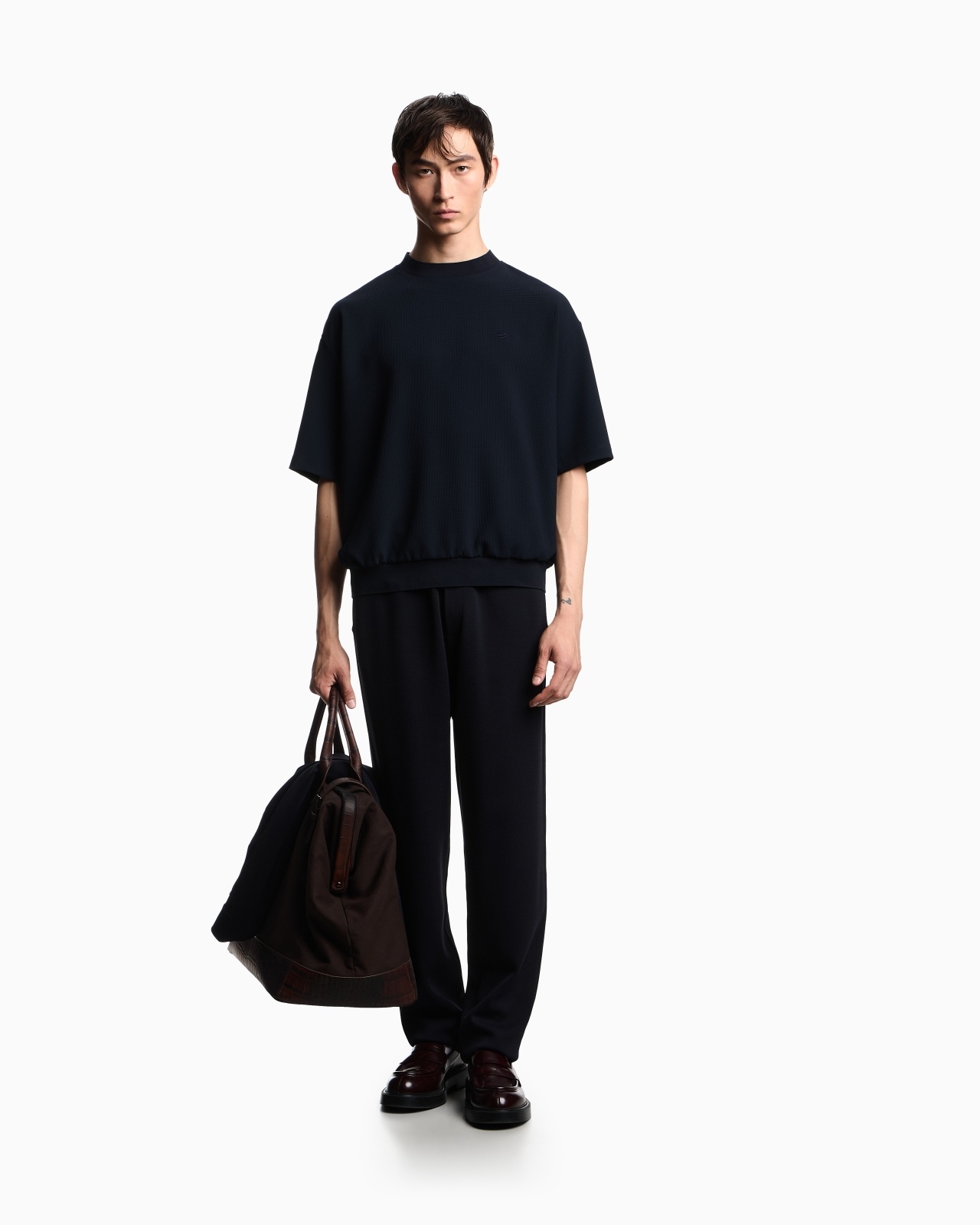ICON KNITTED ELASTICATED-WAIST TROUSERS - 2
