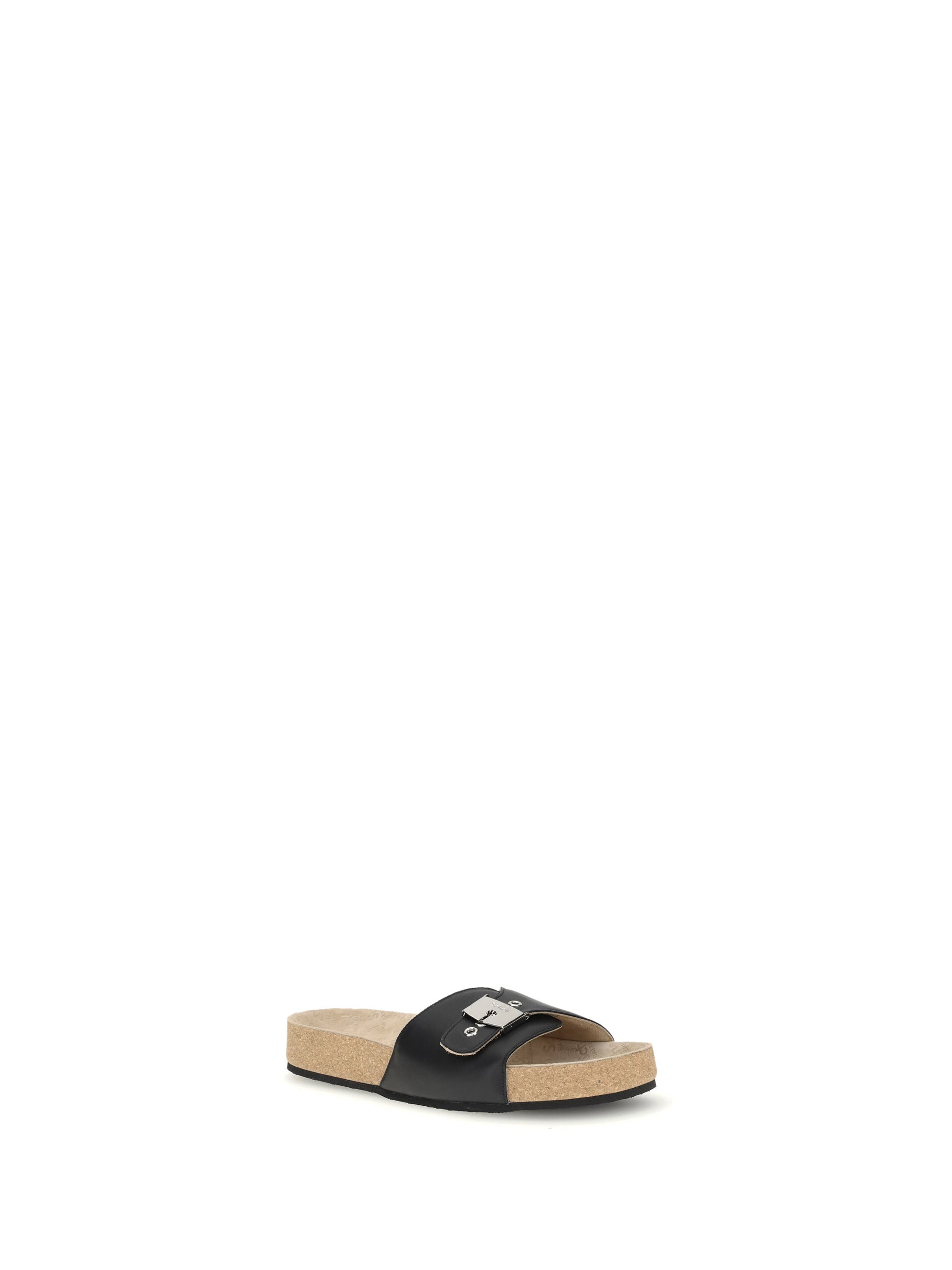 Balenciaga Men Scholl Flat Sandals - 2