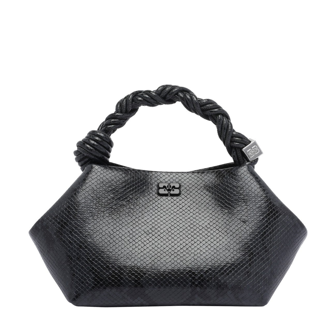 Ganni Women Small Ganni Bou Snake Handbag - 1