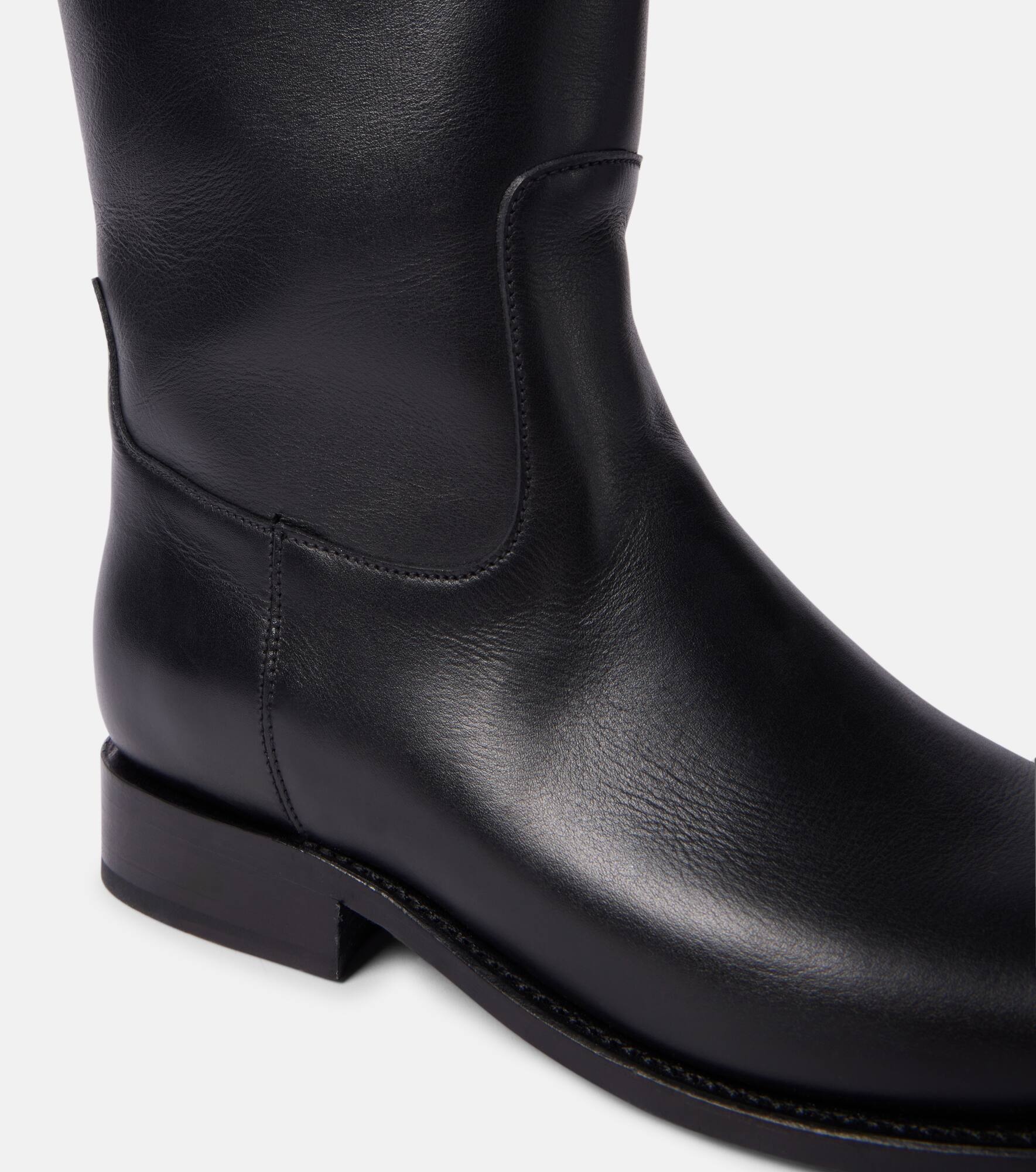 Medusa '95 leather knee-high boots - 6
