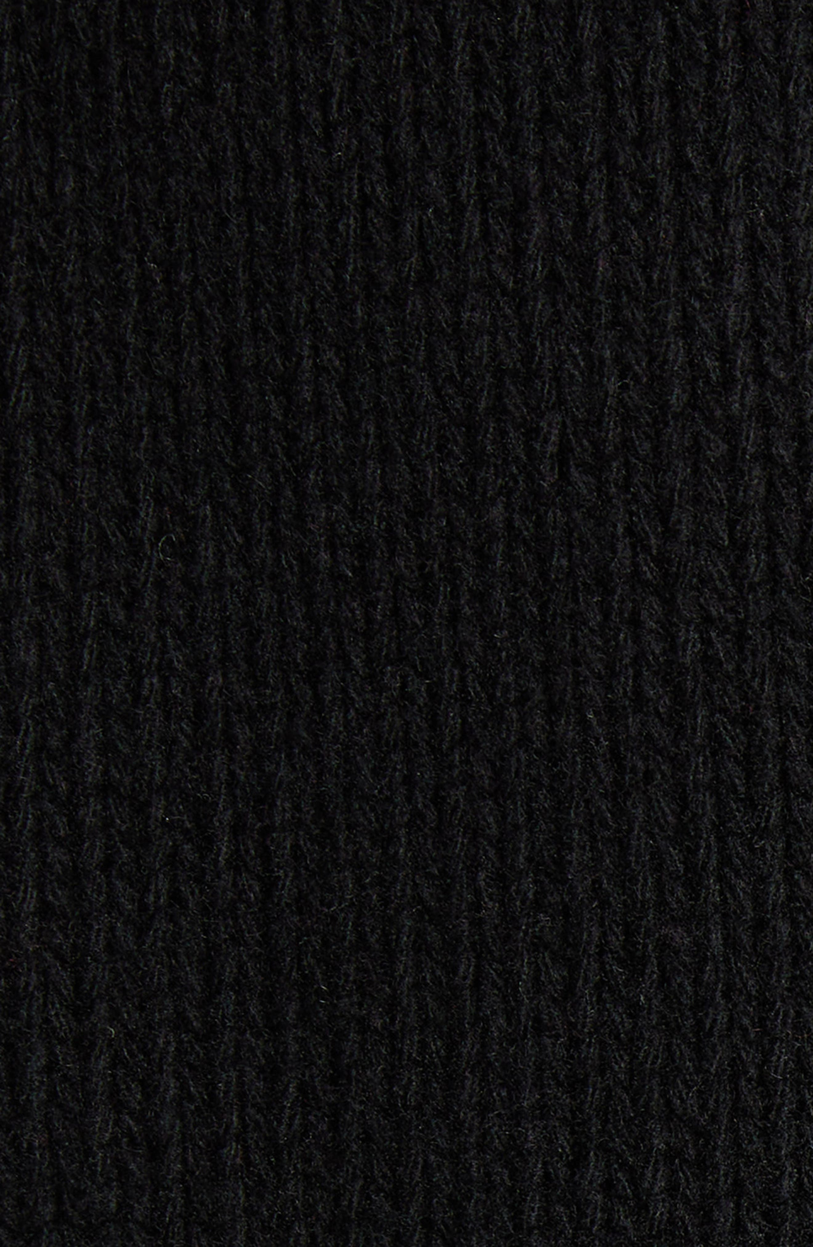 Moncler Virgin Wool & Cashmere Sweater in Deep Navy at Nordstrom - 6