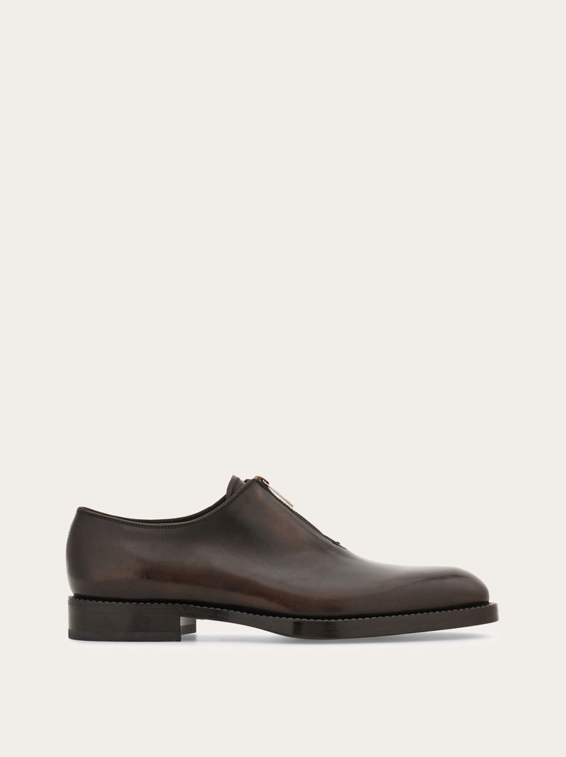 Derby shoe with zip detail 1