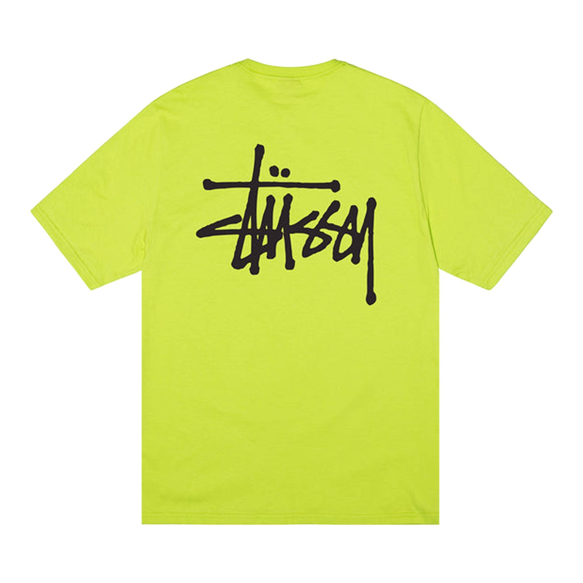 Stussy Basic Tee 'Keylime' - 2