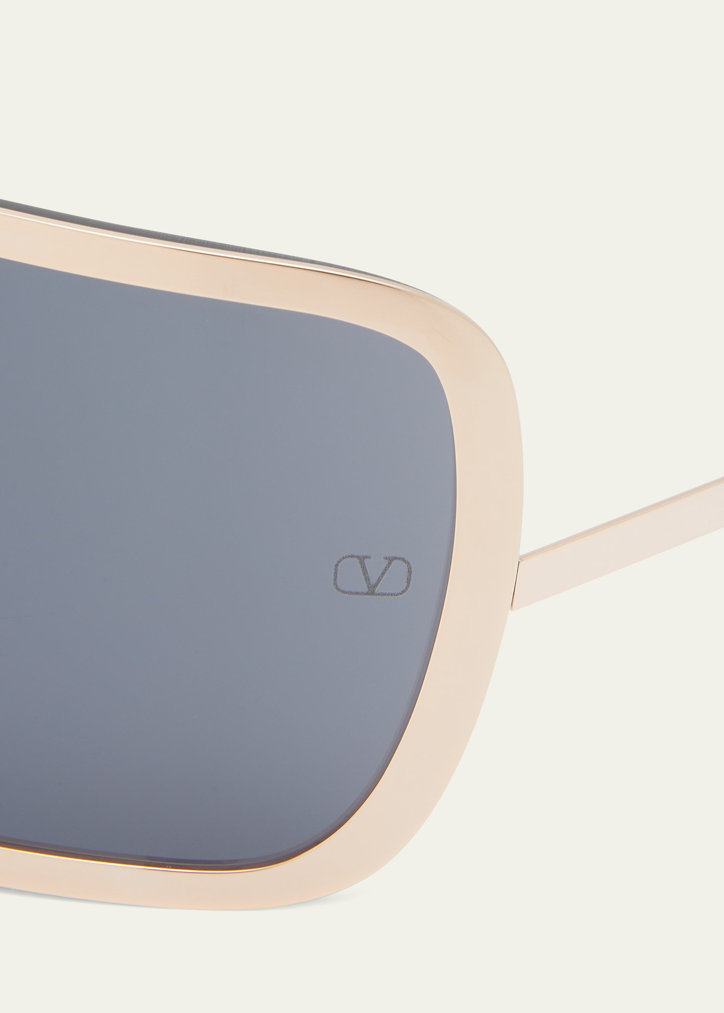 V-Romask Shield Titanium & Acetate Sunglasses - 4