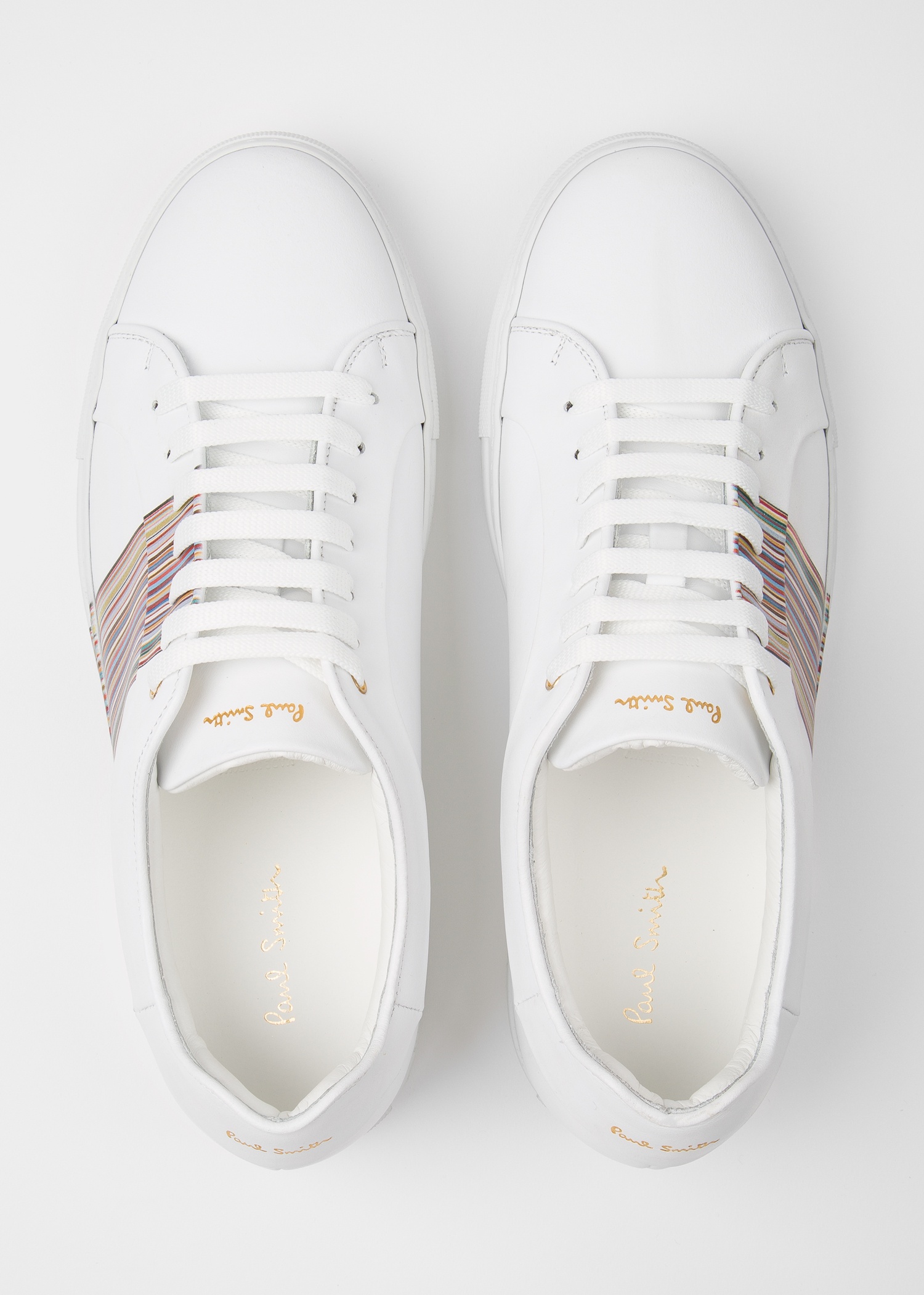 Leather 'Basso' Sneakers With 'Signature Stripe' Panel - 2