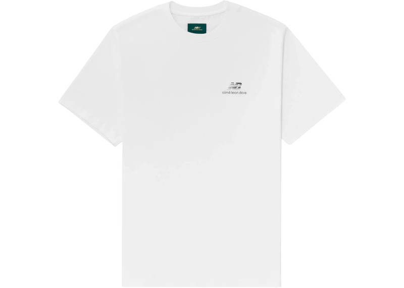 AIMÉ LEON DORE Aime Leon Dore x New Balance Logo Tee White outlook