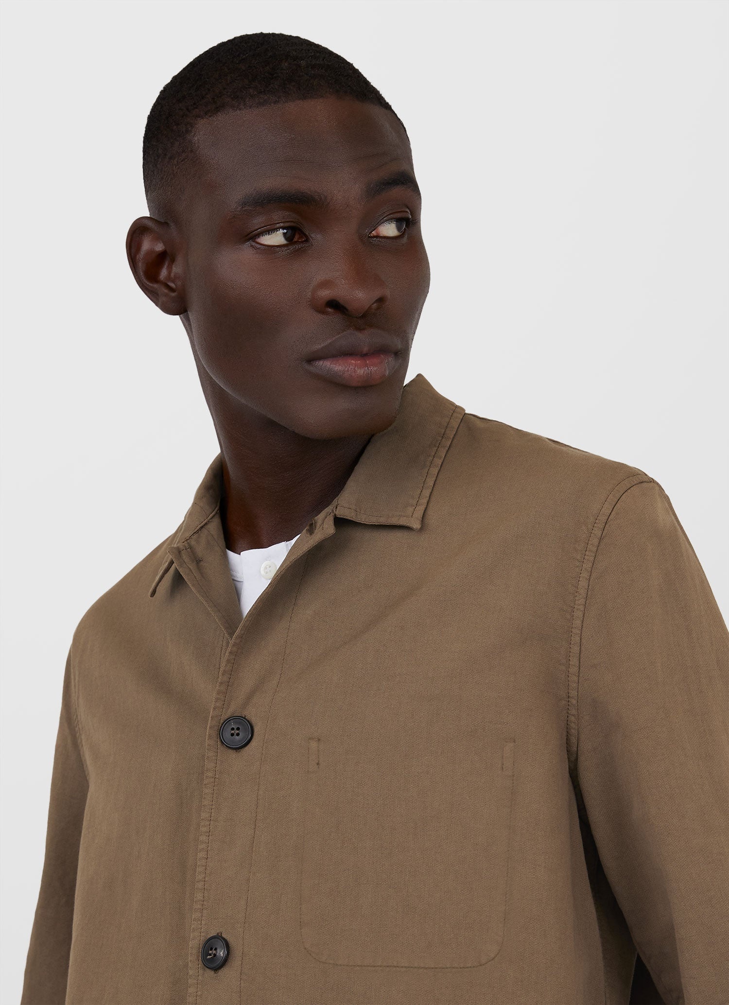 Cotton Linen Twin Pocket Jacket - 5