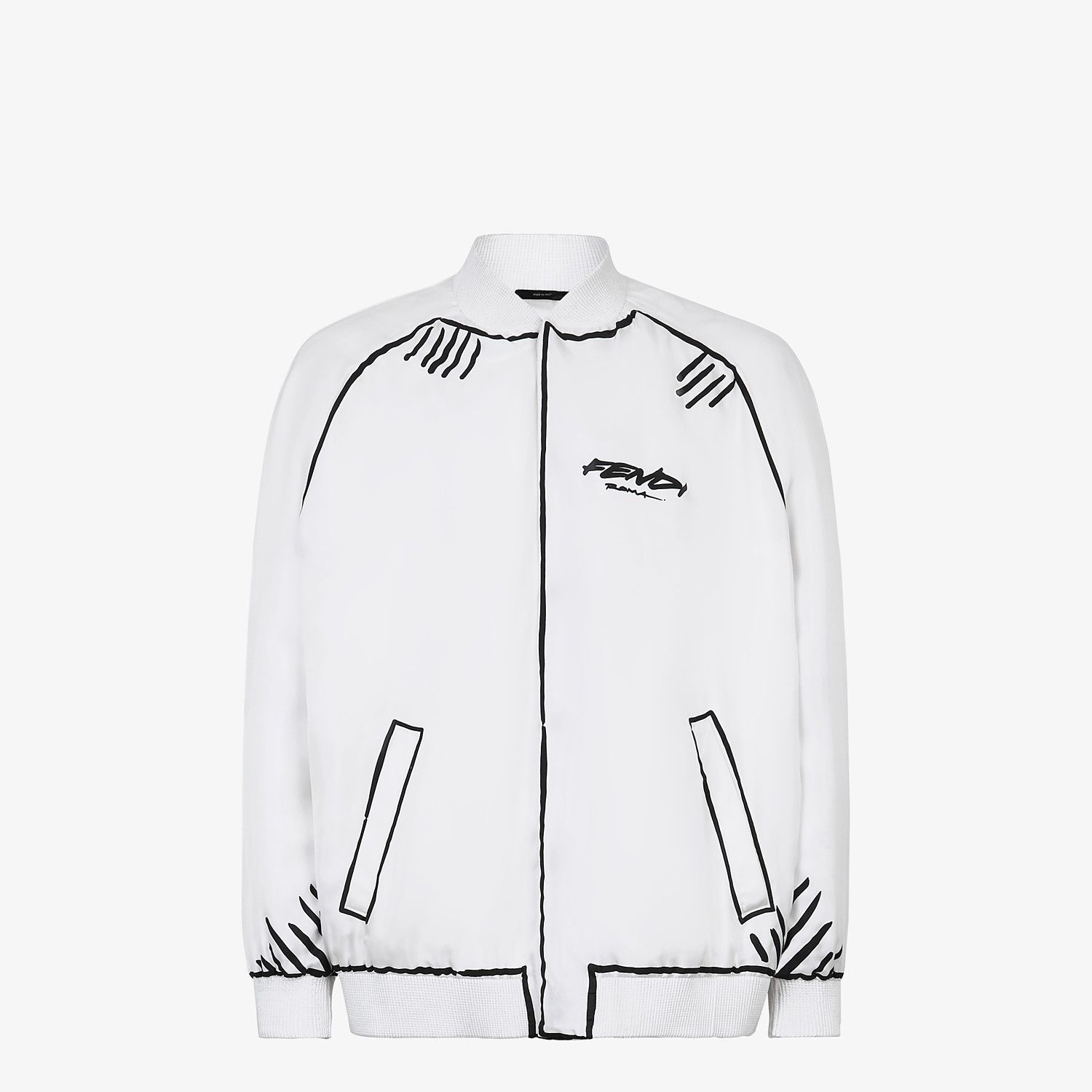 Fendi Roma Joshua Vides silk jacket - 1