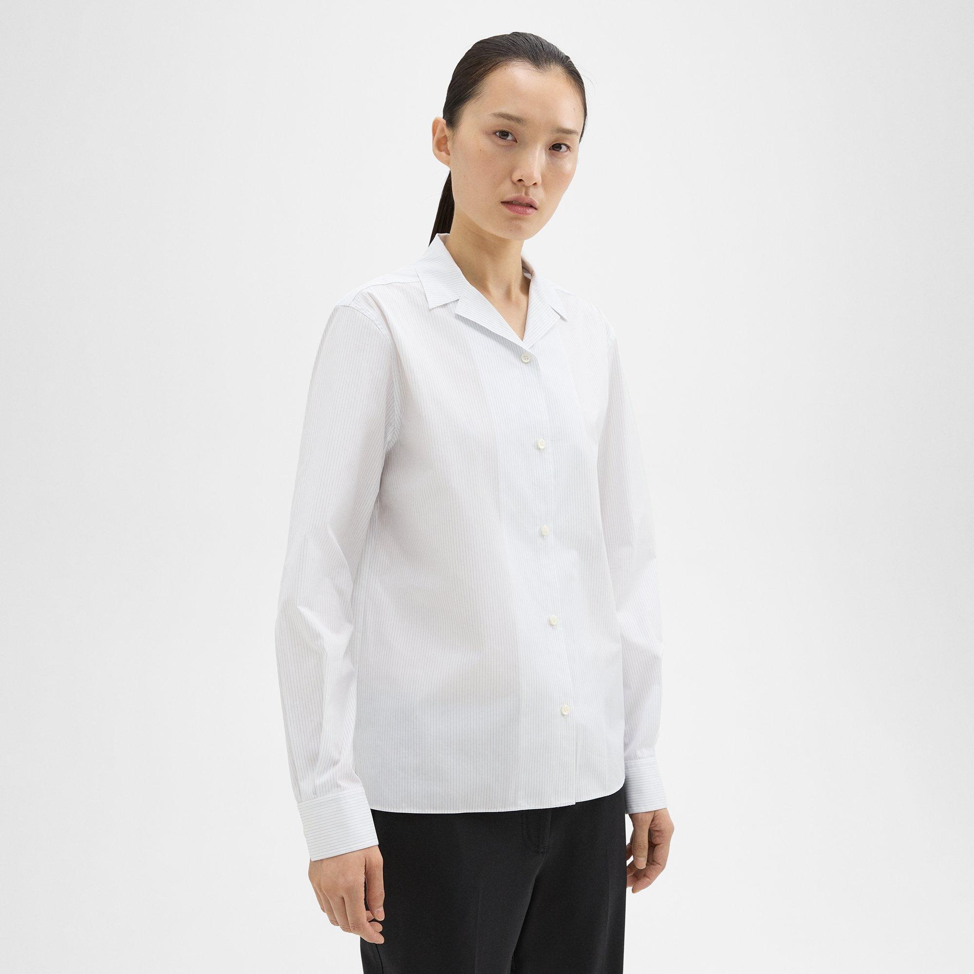 Striped Cotton-Blend Shirt - 3