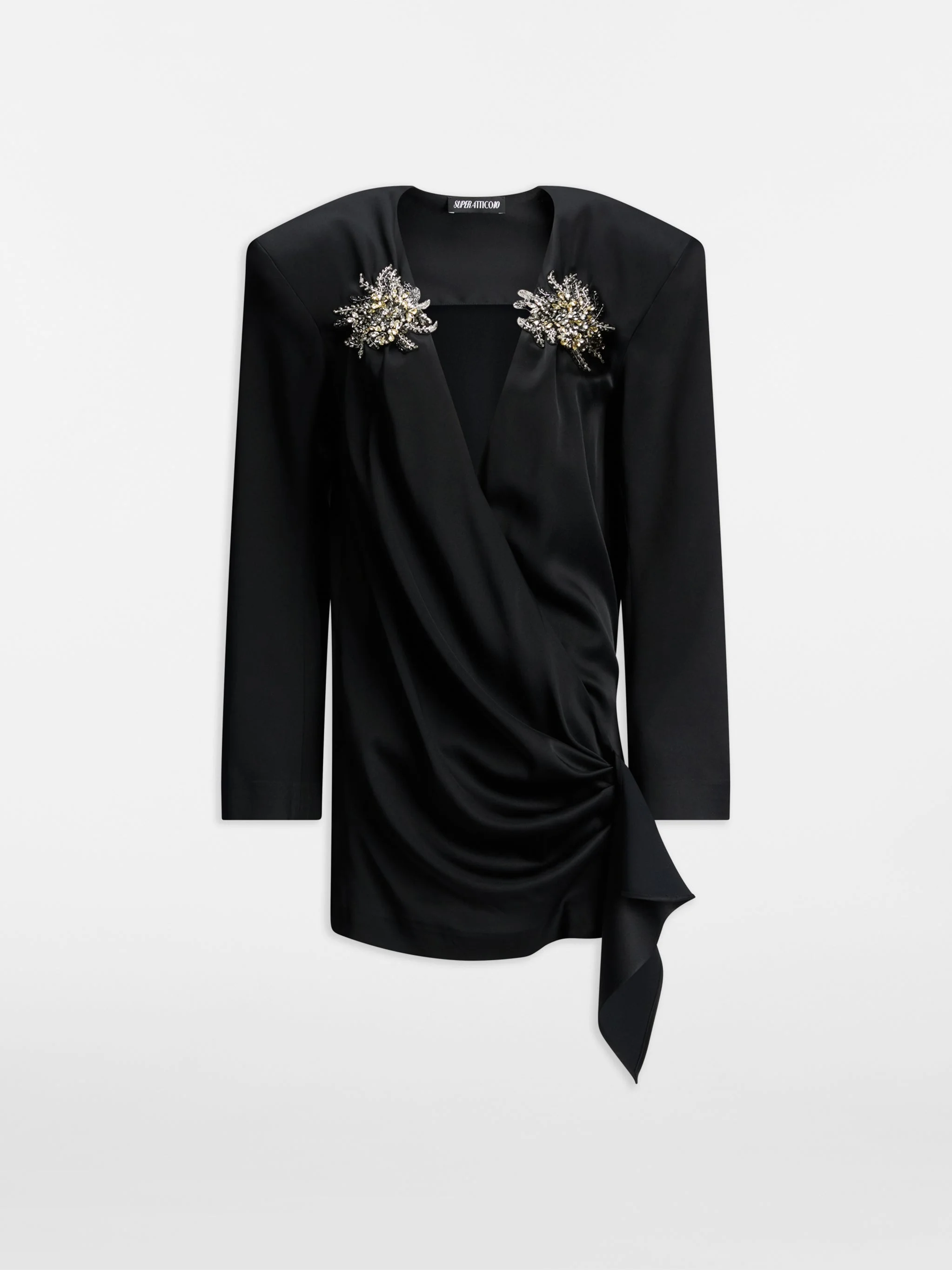 BLACK MINI DRESS - 1