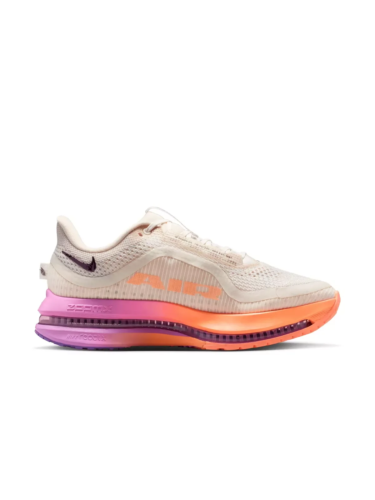 Pegasus Premium "Chalk/Orange Pulse/Light Magenta/Tattoo" Women's Road Running Shoe - 1