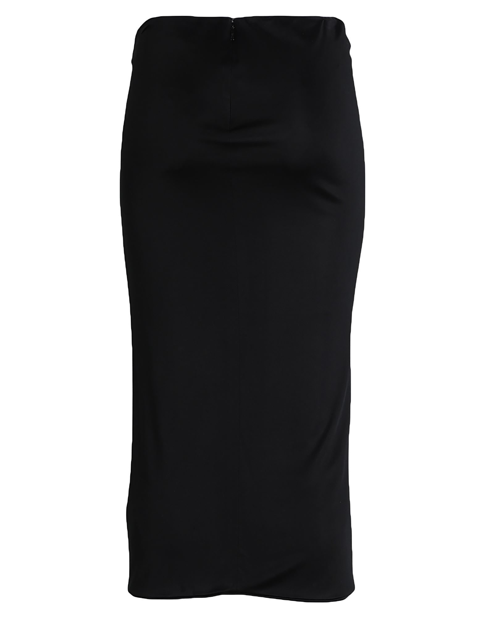 Black Women's Midi Skirt - 2
