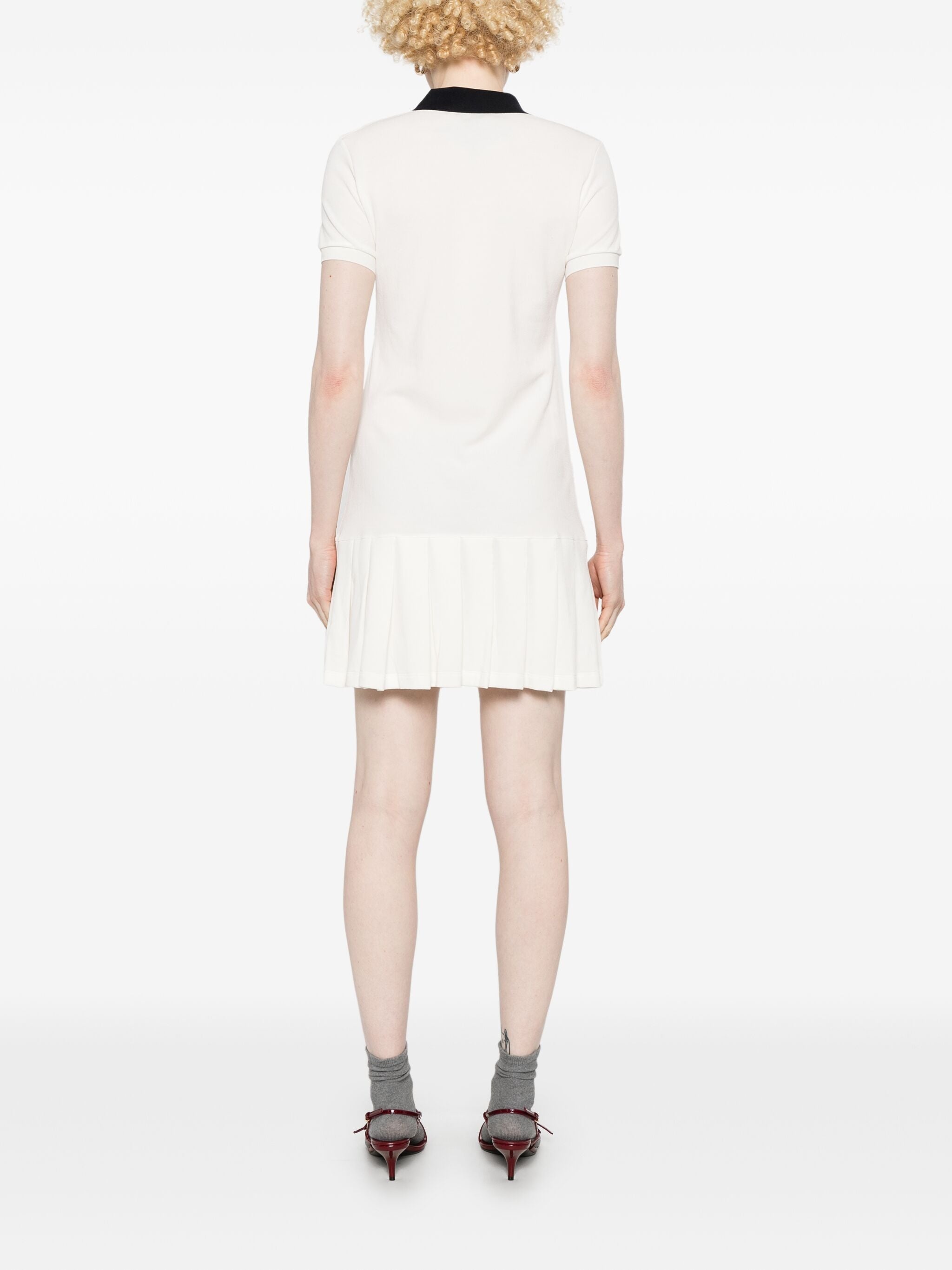 Logo-embroidered Mini Dress - 3