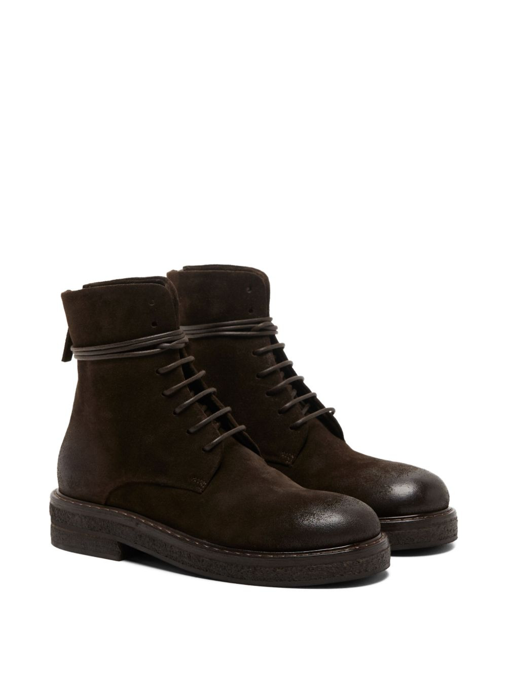 Parrucca lace-up zip boots - 2